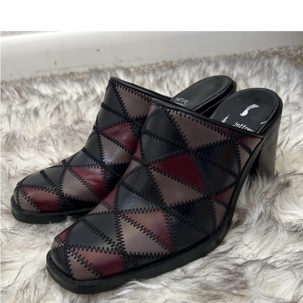 Jeffrey Campbell Karma Colorblock Mule